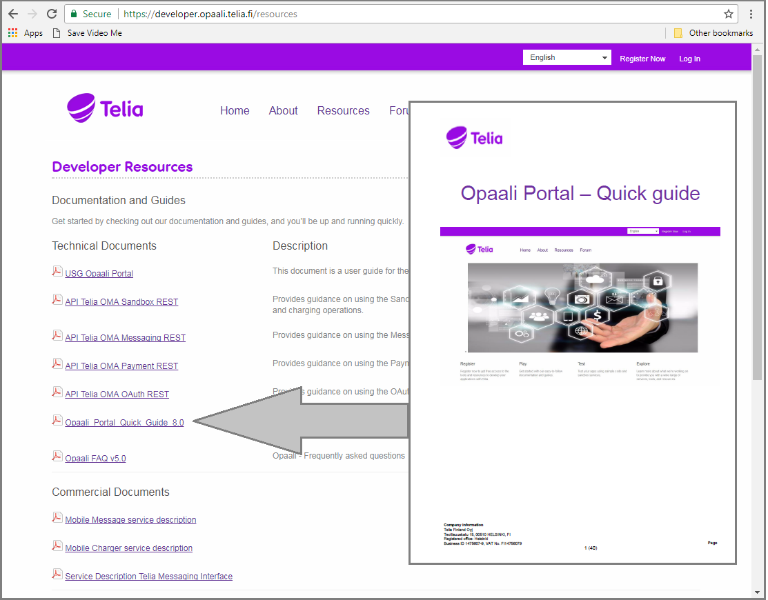 Opaali Portal Quick Guide